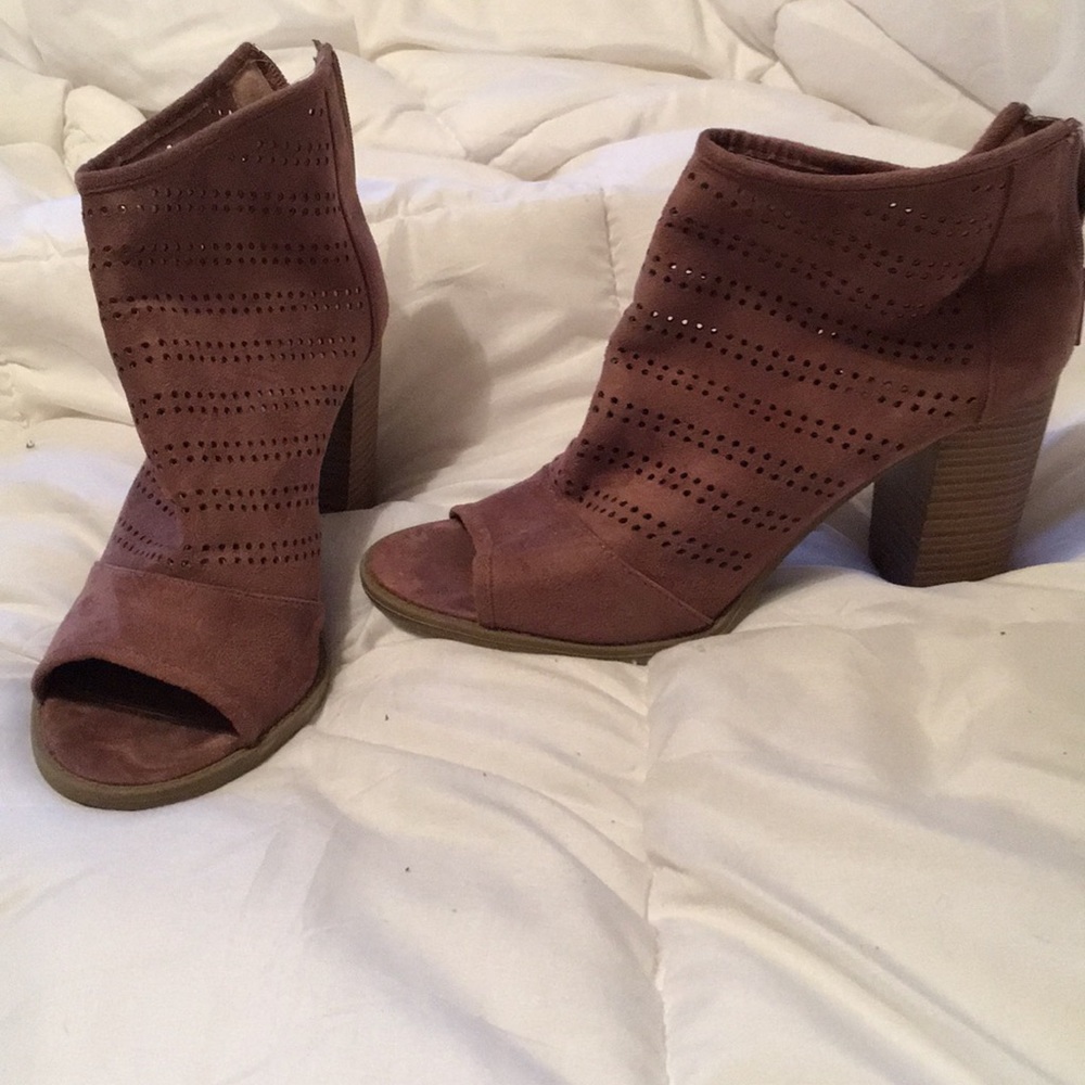 Heels dusty rose